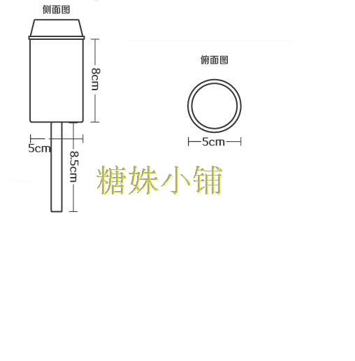 Đẩy xô nhạc bánh ống cốc bánh nướng bao bì đẩy xô hình trái tim đẩy đẩy khuôn trống 50 - Tự làm khuôn nướng khuôn bánh nhúng