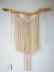 Tấm thảm làm bằng tay Macrame thanh gỗ tự nhiên thanh gỗ tự nhiên thảm treo tường mandala Tapestry