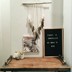 Treo tay làm INS trang trí tường Bohemian handmade lông tự nhiên tấm thảm B & B cafe treo tường thảm treo tường bản đồ  Tapestry
