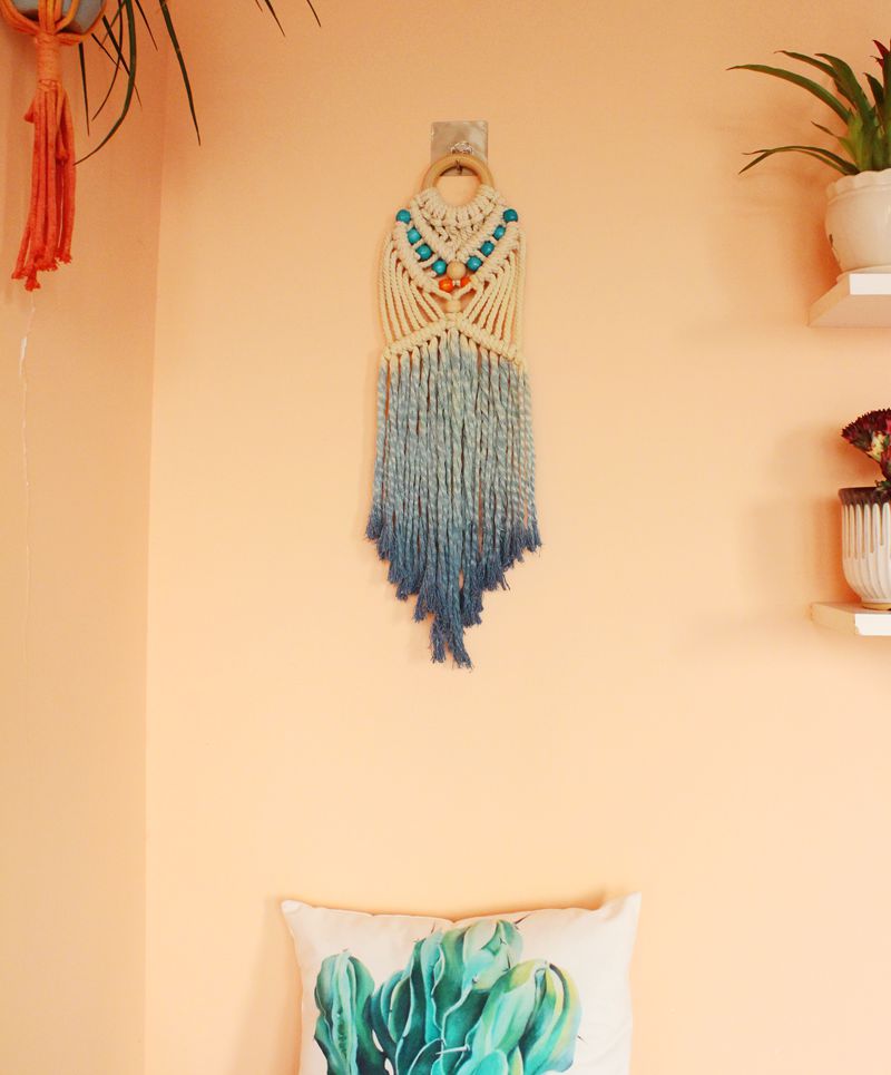 Treo ins handmade gió bohemian thảm dệt tay mềm nhà nhuộm treo tường nhỏ sân khấu - Tapestry thảm treo tường anime