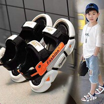 Babu Bean (Solid Bottom) (3-16 Years Old) Boy Sandals Sandals Beach Shoes 2021 New Korean version Summer CUHK