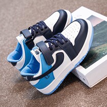 Babu Bean Children Cricket Shoes Boy Little White Shoes 2022 Spring Autumn New Girl Sneakers Elementary School Kids Casual Shoes Soft