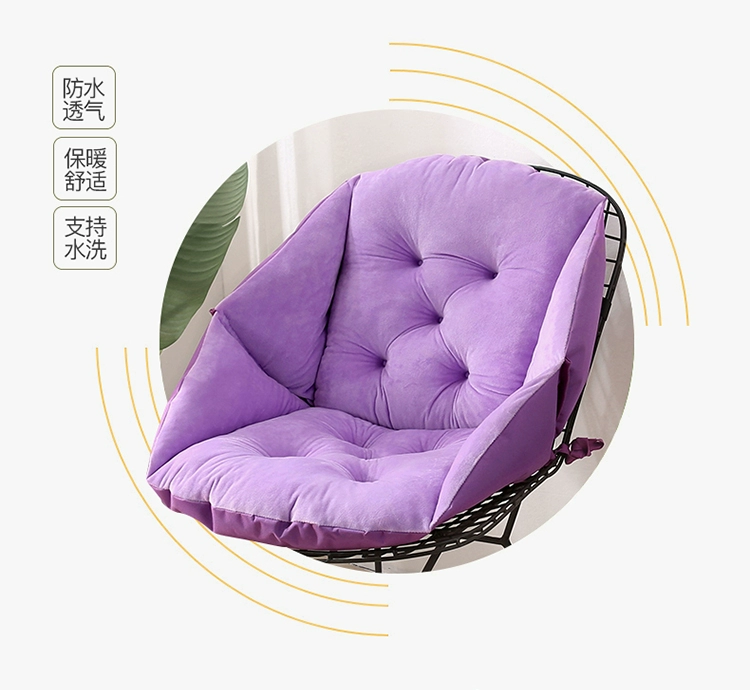 Winter ghế sang trọng đệm pad dày ấm ghế wicker đệm văn phòng eo đệm đệm một máy tính - Ghế đệm / đệm Sofa