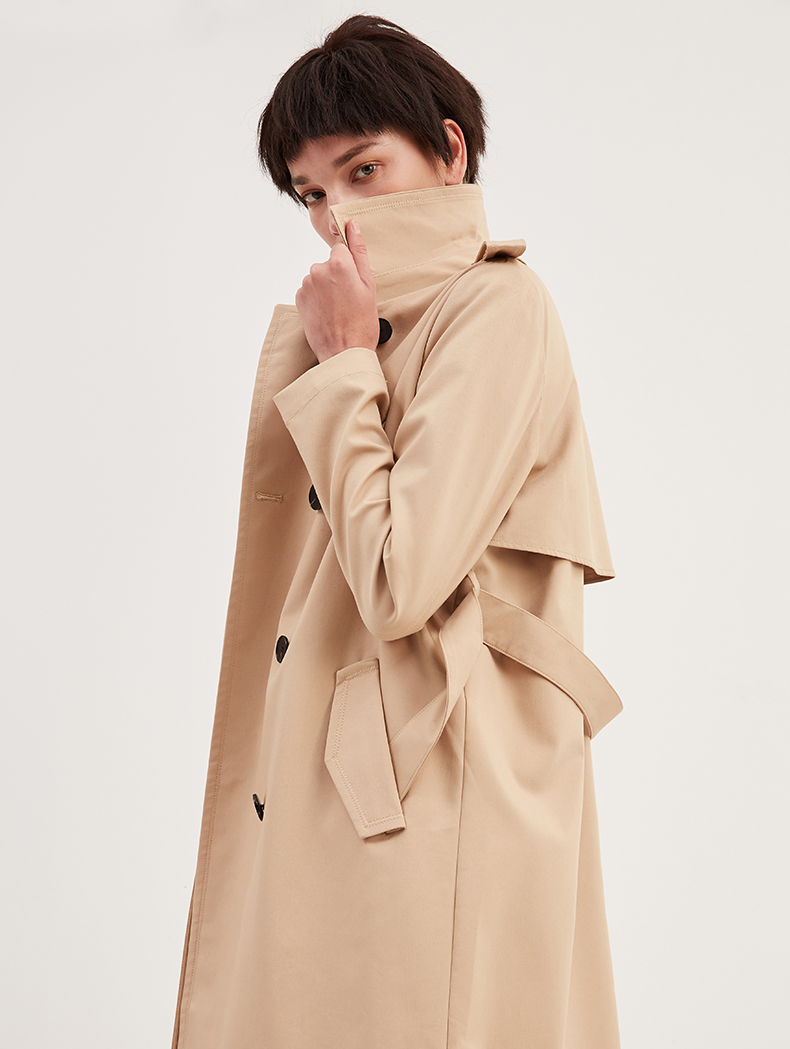 Trench pour femme NAIVEE   en Coton - Ref 3228320 Image 14