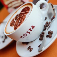 Cốc cà phê Ý châu Âu latte gốm đặt cốc ăn sáng costa Thời trang sáng tạo có thể được tùy chỉnh logo - Cà phê cốc hâm nóng cafe