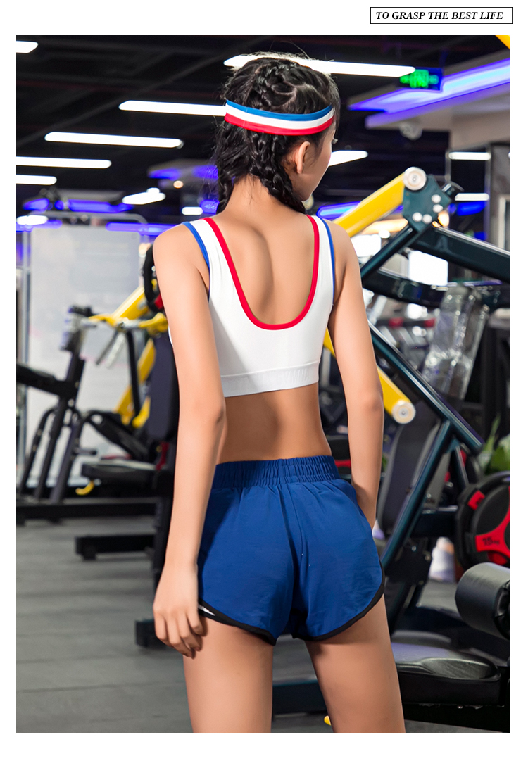 Xuân 2018 cường độ cao chuyên nghiệp thể thao retro bra bra bra shockproof running yoga vest đồ lót nữ áo zumba