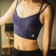 Sexy dây đeo mỏng đẹp trở lại dây đeo vai vest thể thao áo ngực tập thể dục yoga đồ lót siêu tập hợp quần áo thể dục phụ nữ