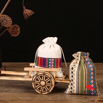 2020 original 11*15 National characteristics Buddha beads jewelry Jewelry bag pumping small bag drawstring bag