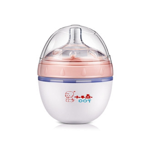 婴儿硅胶奶瓶防胀气仿母乳超软断奶神器