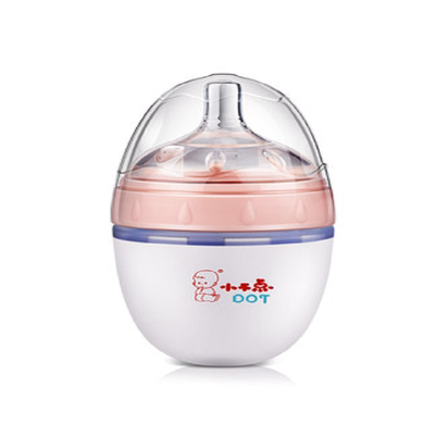 婴儿硅胶奶瓶防胀气仿母乳超软断奶神器
