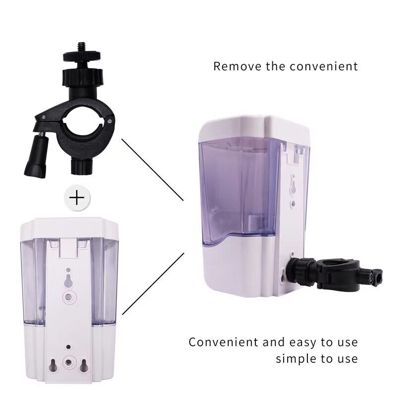 Kitchen induction to soap dispensers Automatic hand sanitizer wall-mounted dispenser wash and finish box free of punch for home