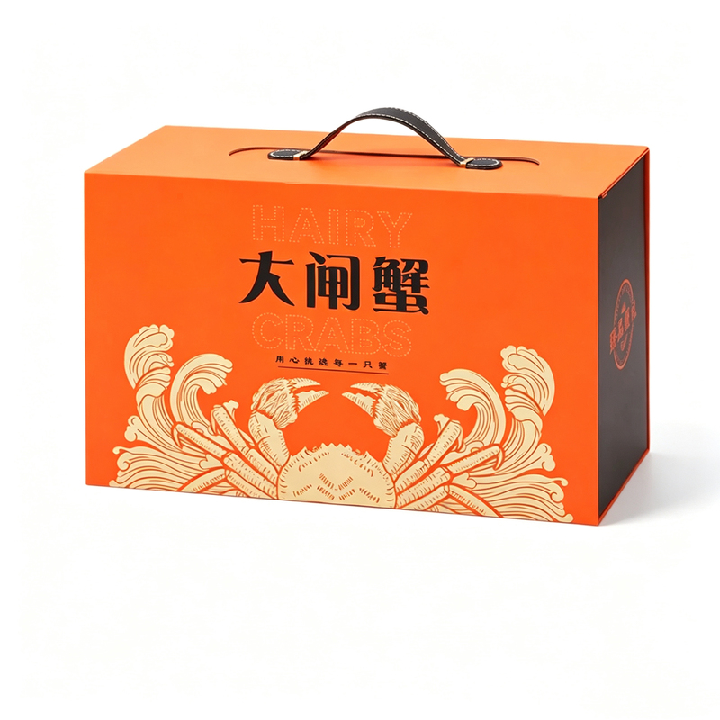 2026 New Model Hairy Crab Packaging Box Gift Box High-End Portable Crab Hardboard Gift Box Outer Packaging Box Foam Box 2026 New Model Hairy Crab Packaging Box Gift Box High-End Portable Crab Hardboard Gift Box Outer Packaging Box Foam Box