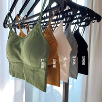 GAGAZHANG (multi-color optional)suspender short style design sense vest inside take foreign style sweet fashion