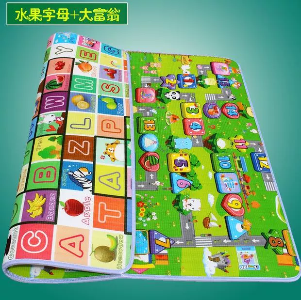 thảm xốp gia dụng lớn bé bò mat trẻ em thảm cartoon phòng ngủ phòng khách mỗi đệm Liangdian - Thảm sàn tham xop