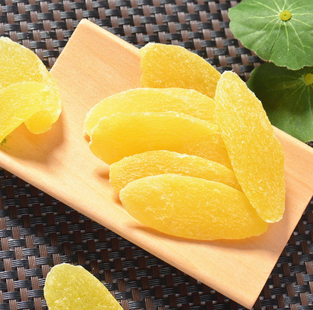 Pineapple slice pineapple dried 500 gr sour and sweet and delicious pineapple fruit and pear pineal pineapple ring strip bulk frugine