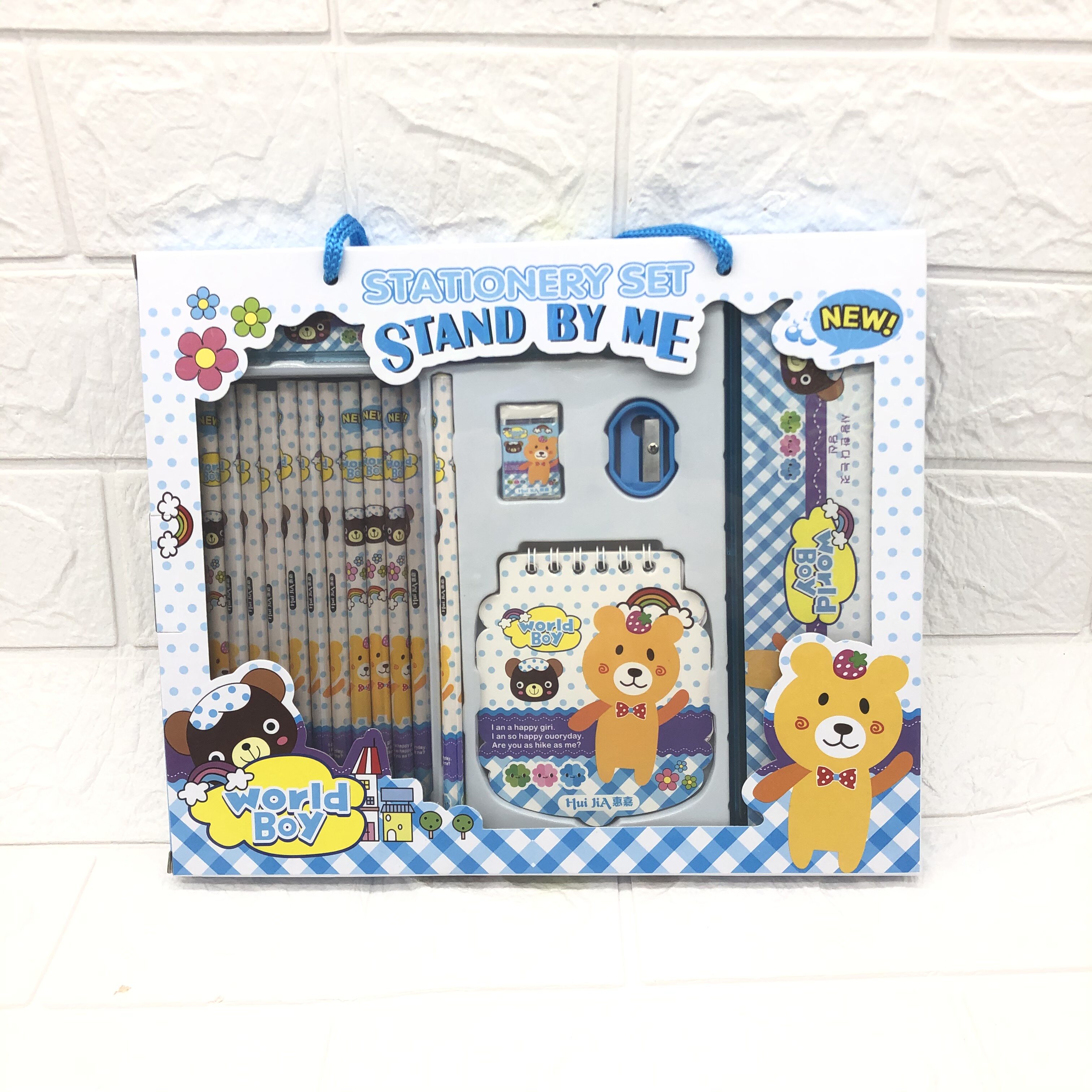 Hot Pins Elementary School Students Men And Women Color Pencil Stationery Suit Children's Hand Creative Painting Gift Prizes Gift