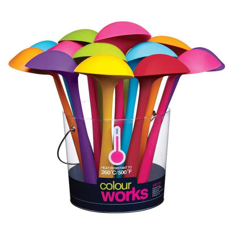 Kitchen soup spoon food supplement silicone spoon shovel small non-stick pan special high temperature resistant food grade kitchen utensils set - Taobao