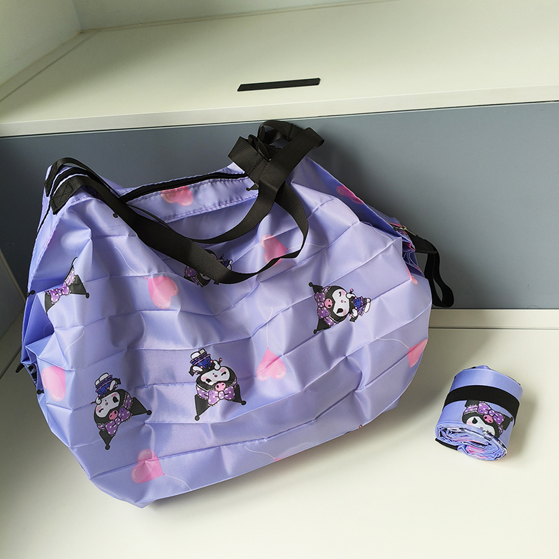 Japanese-Style Super Cute Cartoon Supermarket Eco-Friendly Foldable Portable Shopping Bag Large Capacity Accordion Bag Travel Bag Gym Bag Japanese-Style Super Cute Cartoon Supermarket Eco-Friendly Foldable Portable Shopping Bag Large Capacity Accordion Bag Travel Bag Gym Bag