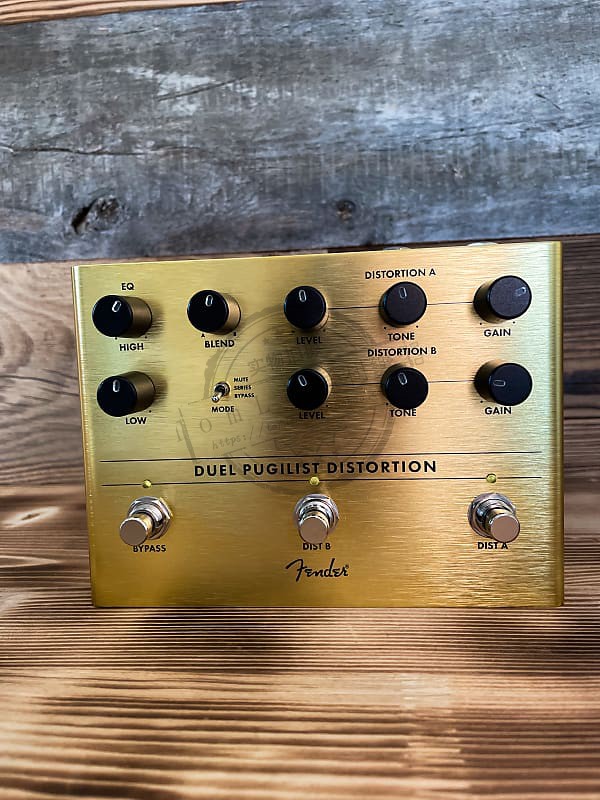 Fender Fender Duel Pugilist Distortion single block effect on 023 4562