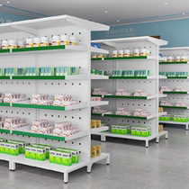 Steel Hospital Western Medicine Rack Clinic Drug Rack Dispensary Shelves Divided Western Medicine Cabinet Drugstore Display Cabinet