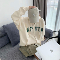 freshtaro soft thin velvet vests collection autumn new oversize hooded jacket coat women tide