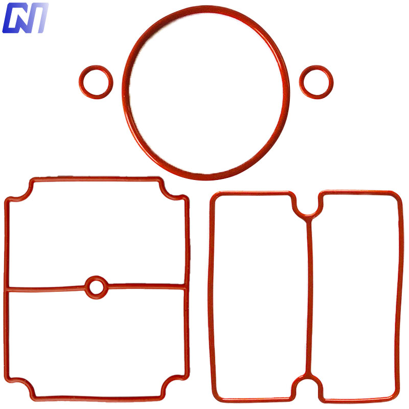 Oil-free silent air compressor air pump seal ring small cylinder head gasket electric air compressor head gasket accessories