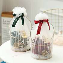 Golden iron full moon anniversary gift basket as a souvenir rattan and wicker hand-held flower basket flower basket wedding gift basket