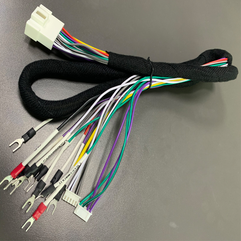 Custom JBL power amplifier line dsp distortion-free line JBL car power amplifier connection dsp power amplifier line wiring-free direct plug-in