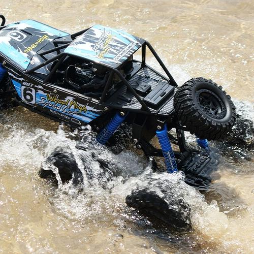 Водонепроницаемый внедорожник для мальчиков, полноприводная радиоуправляемая машина, игрушка, транспорт, дистанционное управление