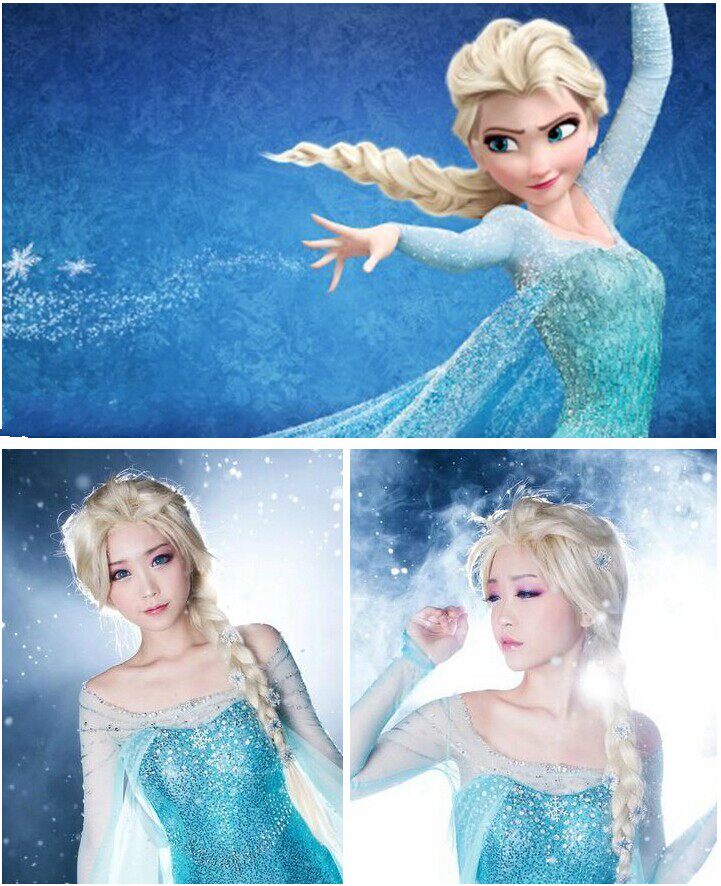 Perruque 8090 Long cheveux raides - Ref 2613667 Image 9