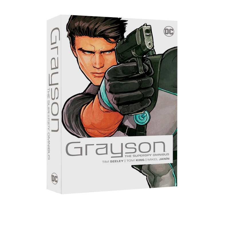 English Original Version: Grayson the Superspy Omnibus, Hardcover Dc Superhero Comic Book