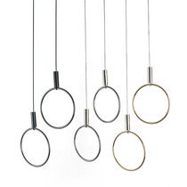 Clothing store wedding dress store display rack clothes hanger ceiling steel wire ring hanger hanging hook steel ring hanging clock top code