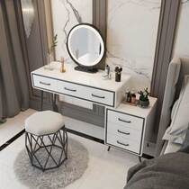 Nordic dresser net red ins style bedroom modern small family makeup table luxury simple piano C- type makeup table