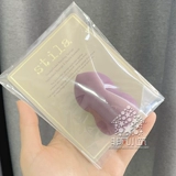 Мягкая кожа -дружелюбная, не съев порошок!Тыква хлопковая косметическая яичная/порошковая затяжка (одиночная) пропитанная вода становится больше