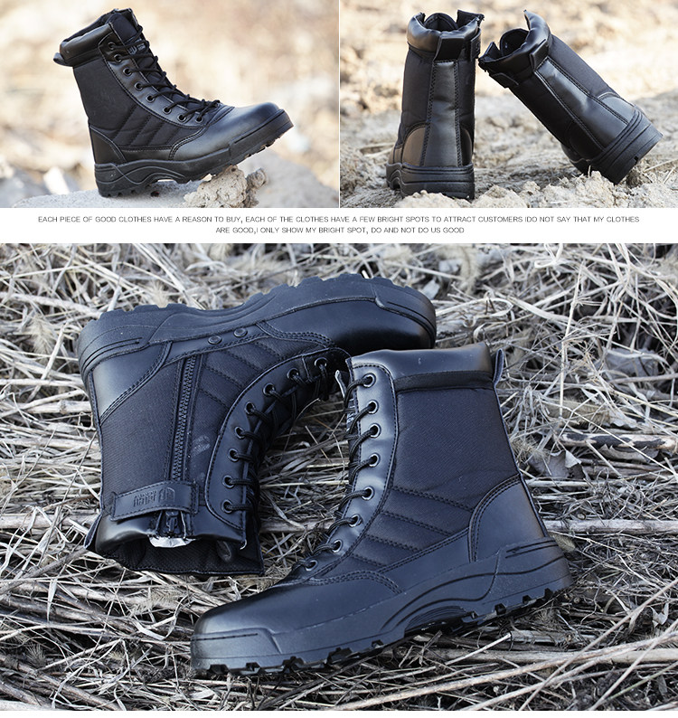 Bottes militaires pour homme - encapsulé - Ref 1398189 Image 21