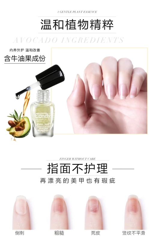 Làm mềm móng tay Nail Edge tẩy tế bào chết Protein mềm ngón tay tẩy tế bào chết Dầu chăm sóc móng lỏng - Sơn móng tay / Móng tay và móng chân sơn móng tay màu đỏ