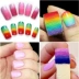 Làm móng tay DIY Gradient Sponge Tool Cung cấp tem Khối Bút Starry Nail Ba Lan Sơn tam giác Rainbow duỗi móng tay Công cụ Nail