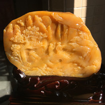 Yunnan Longling Huanglongyu boutique turfskin carving landscape desk collection ornaments origin direct sales only earn reputation