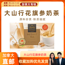 cici Canada Dashanhang American Ginseng Milk Tea Low Sugar Coffee Ginseng Sugar Box (10 Pack)