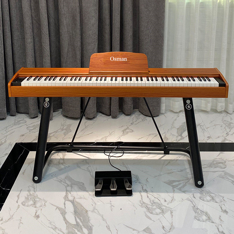 Electronic keyboard 88-key hammer portable children's beginner Home young teacher student professional examination Digital electronic keyboard