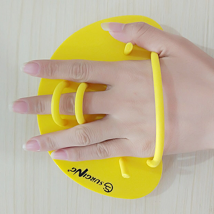 Surging male and female swimming posture paddling feel half palm professional training fins swimming equipment