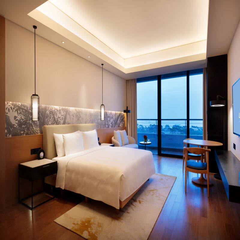 Guangzhou Nansha Garden Hotel Luxury Sea View Non Smoking Large Bed Room