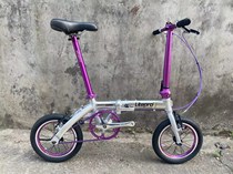 Litepro 412 folding bike 14-inch single-speed 412 three-outside five-speed 16-inch folding bike portable colorful vehicle