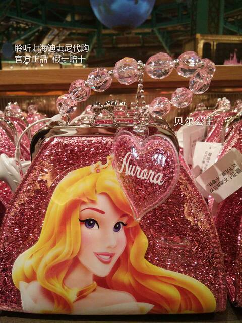 Shanghai Disney Frozen Elsa Princess Handbag ເດັກຍິງ Handbag Princess Handbag ຂອງຂວັນ