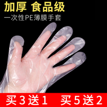 Disposable gloves pvc food grade special commercial catering hair salon barber shop hairdressing tools alone 100 packs