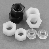 Nylon Nut Hexagon Plastic Nut Hexagon Plastic Nut Plastic Plastic Nylon Color PC Transparent M2---M12 Hexagon Nut