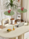 Full Spectrum Restaurant Chandelier, Eye Protection, High-End Mickey Dining Table Lamp, Creative and Personalized French Cream Style Bar Table Lamp