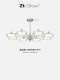 Italian Bauhaus Living Room Chandelier 2026 New Model French Dining Room Lighting Elegant Light Luxury High-End Main Light for the Hall