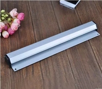 Aluminum alloy hanging wall insert single device Kitchen Collection clip row menu insert paper holder restaurant clip clip