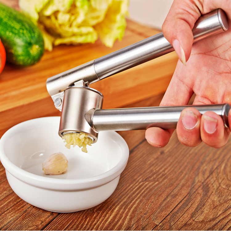 Manual stainless steel press garlic Garlic-Peel Garlic Press garlic Peel Garlic Clay Pat Garlic for Home Press Garlic